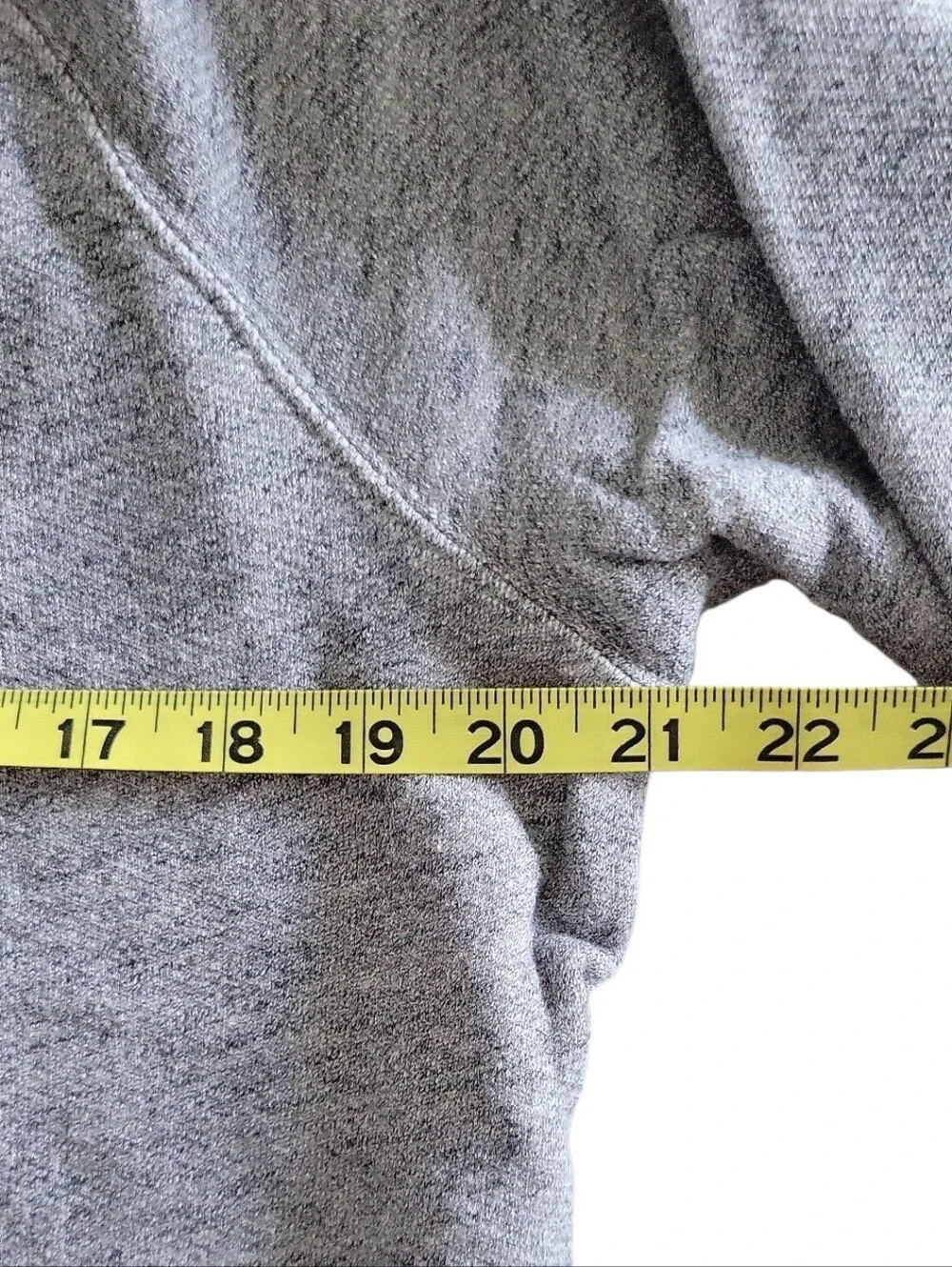 J. Crew Gray Floral Metallic Trim Ruffleneck Sweatshirt Size L